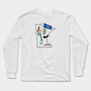 Minnesota Mermaid Long Sleeve T-Shirt
